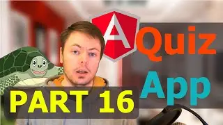 AngularJS Quiz App Tutorial (16/24) - Basic Error Handling with Bootstrap Alerts