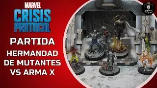 MARVEL Crisis Protocol Hermandad de mutantes vs Arma X