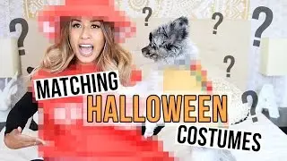 MATCHING HALLOWEEN COSTUMES! Cute Dog + Pet Costume Ideas | Ariel Hamilton