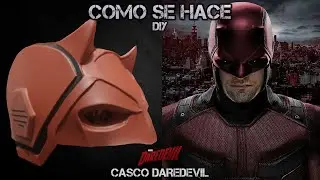 Como Se Hace: Casco Daredevil - Marvel - Netflix - Goma Eva - DIY