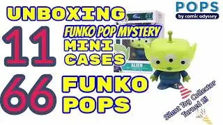 Comic Odyssey Funko Pop Mystery Mini Case! 66 Funko Pops Reveal!