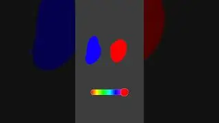 red and blue