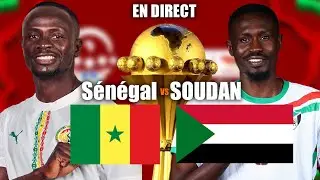 🛑 Direct- CAN 2025: S&eacute;n&eacute;gal 🇸🇳 vs Soudan 🇸🇩: Ambiance exceptionelle au grand stade de Tanger