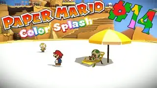 Paper Mario: Color Splash - Gameplay Walkthrough Part 14 - Dark Bloo Inn 100% Complete!