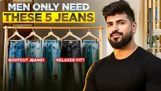 5 Trendy Jeans Fits Every Man Needs in 2026 | Straight, Baggy, Bootcut & More Explained | Sahil Gera