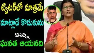Lakshmi Parvathi Satirical Comments On Chandrababu Naidu |PulkaNews|