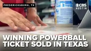 Winning Powerball ticket sold in Texas