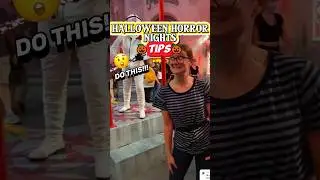 Do THIS @ Halloween Horror Nights! 😱👻 (Event Tips, Tricks, & Essentials)