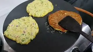 ओट्स के चिल्लै |oats vegetable chilla |Healthy Breakfast recipe | Hema's kitchen tadka | weight loss