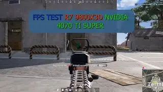 #4070tisuper #9800x3d #pubg  PUBG : RTX 4070 ti s - r7 9800x3d - 32GB RAM - 2K (very low setting)