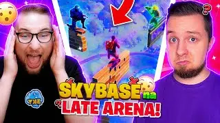 ZROBILIŚMY SKYBASE na LATE ARENA! XD