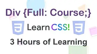 CSS/CSS3 Course | Lesson 6 | Texts, Table, General Sibling Selector and Z Index