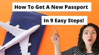 USA Passport Stolen/Lost Abroad?😭 How To Replace It In 9 Easy Steps! 👍