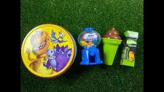 Candy Surprise Unboxing 🍬 Dino Box, Mini Candy Machine & Ice Cream Candy #satisfying #toyunboxing