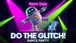 Do The Glitch! 🤖 New Robot Dance Song for Kids#animationsong #RobotDance #KidsSongs #FreezeDance