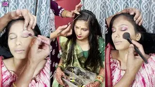 She Transformed Her Look with a Soft 💄 Makeup Transformation #girl #makeup #transformation