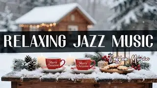 Relaxing Jazz Music ☃️ Morning Bossa Nova Instrumental and Relaxing Jazz Cafe Music for Studying.