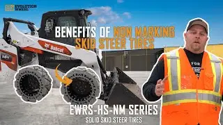 Benefits of Non-Marking Solid Skid Steer Tires