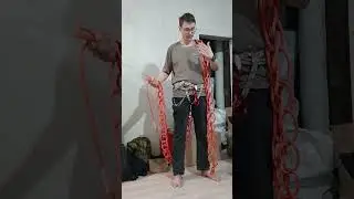 двойная мартышкина цепочка при спуске