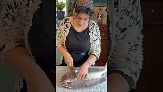 Cooking Persian White Fish Dish #countrygirl #fish #iran #foodie #recipe #villagelife #rural #viral