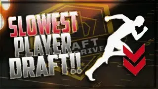 Madden Overdrive Draft Champions!! DRAFTING THE SLOWEST PLAYERS!!