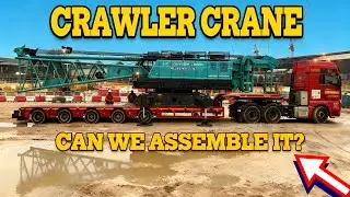 Insane Crawler Crane Transportation & Install 🚚 🏗️