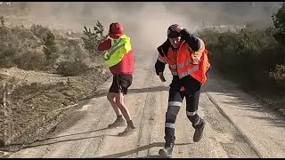 Hanmer state of Emergency - Severe windstorm - NZ - Video 1 of 2