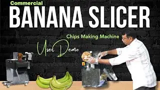 Commercial banana slicer chips making machine manufacturing at Tamilnadu -9597872888 #kmsindustries