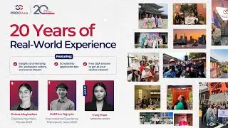 CRCC Asia 20th Anniversary Webinar: Alumni Insights & Twenty Forward Scholarships | Session 2