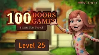 | 100 Doors Games 2021: Escape From School Walkthrough Level 25 |