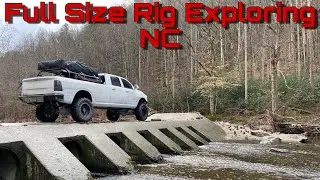 Hitting the trails in North Carolina  with the burrell boy!