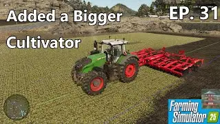 FS25 Hutan Pantai ep31 - Time for upgrades! More HP, Big Cultivator and a sheep barn.