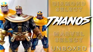 Thanos | Marvel Select - Diamond Select Action Figure Unboxing & Best Comparisons 