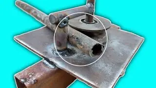 Simple Ideas For Bending Metal Tube // Manual Tube Bending Ideas