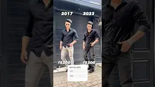 2017 V/s 2023 comment your favourite outfit ❤️🫶🫵#mensfashion #fashion #menswear #kurta #shorts