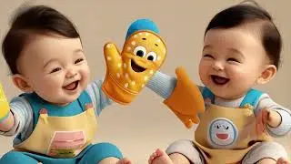 Oven Mitt Puppet Show 🧤 | Fun Kitchen Rhymes for Kids | Redbubble Rhymes