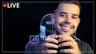 ASMR Twitch Livestream with Triggers ( 4 HOURS, Male Whispering )