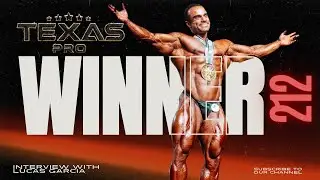 2025 Texas Pro Interview with 212 IFBB Pro Winner Lucas Garcia