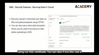 Alibaba Cloud Certification Preparation (OSS Security Features)