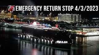 Valiant Lady Emergency Return Stop Port Miami April 3 2023