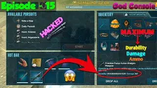Ark Mobile: Weapon Hack Pump action Shotgun🔥 | Maximum Durability & Damage | Episode 15 | Soa Squad