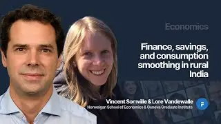 Access to banking, savings and consumption smoothing in rural India - Vincent Somville