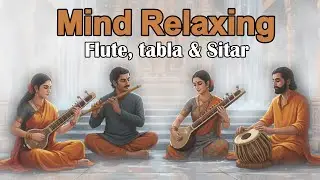Mind Relaxing Flute, Tabla and Sitar Compilation | Hindustani Instrumental Music