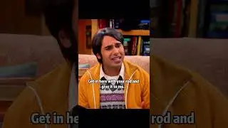 Raj speaks without thinking through his brain. #funny