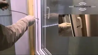 Demonstration Einbruch mit Draht