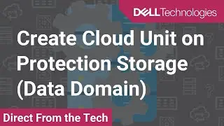 Create Cloud Unit on Protection Storage (Data Domain) - PowerProtect DP Series-IDPA