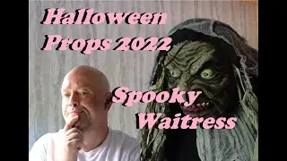 Halloween Props 2022 Spooky Waitress 