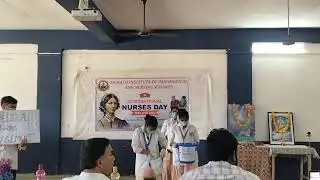 Small play on biomedical waste management in college on nurse day #bscnursing #bmw 