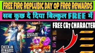 Freefire //new event all characters Free// in new Republic Day event 2021. All characters Free