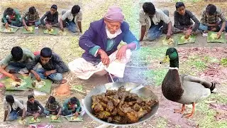 Duck Curry Cooking and Sharing - Village Cooking Video - Village Style Cooking (Part-2)
